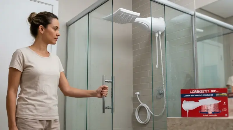 Ducha Lorenzetti e suas opções de temperatura para conforto no banho